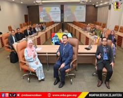 KUNJUNGAN HORMAT JABATAN PERANGKAAN MALAYSIA KE MBS