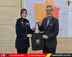 DATUK BANDAR TERIMA KUNJUNGAN HORMAT PENGARAH JPJ NEGERI SEMBILAN