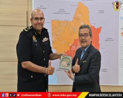 DATUK BANDAR TERIMA KUNJUNGAN HORMAT PENGARAH JPJ NEGERI SEMBILAN