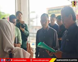 LAWATAN TURUN PADANG DATUK BANDAR DI NILAI