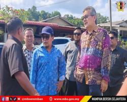 MBS TINJAU ISU-ISU RAKYAT BERSAMA ADUN NILAI DAN ADUN LENGGENG