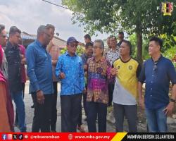 MBS TINJAU ISU-ISU RAKYAT BERSAMA ADUN NILAI DAN ADUN LENGGENG