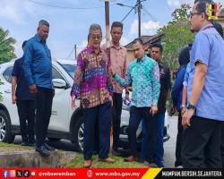 MBS TINJAU ISU-ISU RAKYAT BERSAMA ADUN NILAI DAN ADUN LENGGENG