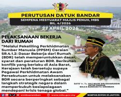 INTIPATI PERUTUSAN YBHG. DATUK BANDAR SEMASA MESYUARAT MAJLIS PENUH BIL.4/2026