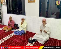MAJLIS BACAAN YASIN SEMPENA ULANG TAHUN KE ENAM MAJLIS BANDARAYA SEREMBAN DI MASJID KARIAH PEKAN NILAI