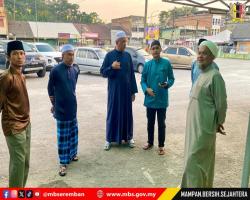 MAJLIS BACAAN YASIN SEMPENA ULANG TAHUN KE ENAM MAJLIS BANDARAYA SEREMBAN DI MASJID KARIAH PEKAN NILAI