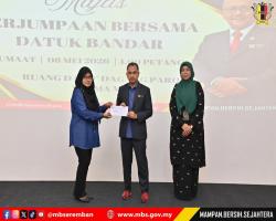 MAJLIS PERJUMPAAN BERSAMA DATUK BANDAR, MAJLIS BANDARAYA SEREMBAN