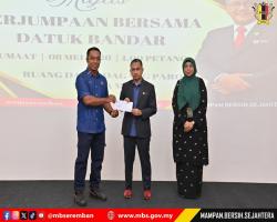 MAJLIS PERJUMPAAN BERSAMA DATUK BANDAR, MAJLIS BANDARAYA SEREMBAN