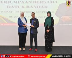 MAJLIS PERJUMPAAN BERSAMA DATUK BANDAR, MAJLIS BANDARAYA SEREMBAN