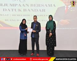 MAJLIS PERJUMPAAN BERSAMA DATUK BANDAR, MAJLIS BANDARAYA SEREMBAN