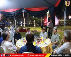 PROGRAM SANTAI YAB MENTERI BESAR NEGERI SEMBILAN BERSAMA PESERTA PERSIDANGAN PEGAWAI KANAN JKR MALAYSIA TAHUN 2026