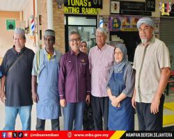 DATUK BANDAR MBS SANTUNI PENIAGA BENTENG AMPANGAN