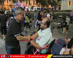 DATUK BANDAR SEREMBAN KUNJUNGI PROGRAM MOH NONGGOK KEK SOMBAN