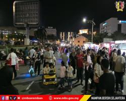 DATUK BANDAR SEREMBAN KUNJUNGI PROGRAM MOH NONGGOK KEK SOMBAN