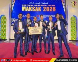 KUMPULAN NASYID MBS HIJRAONE TETAP UNGGUL DI PENAMPILAN PERTAMA MAKSAK, BERJAYA RAIH NAIB JOHAN & ANUGERAH PERSEMBAHAN TERBAIK NASYID KONTEMPORARI FKIM 2026