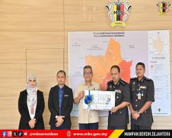 KUNJUNGAN HORMAT JABATAN PENJARA NEGERI SEMBILAN KE ATAS DATUK BANDAR MAJLIS BANDARAYA SEREMBAN