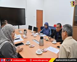 KUNJUNGAN HORMAT PENGARAH PILIHAN RAYA NEGERI SEMBILAN KE ATAS DATUK BANDAR MAJLIS BANDARAYA SEREMBAN