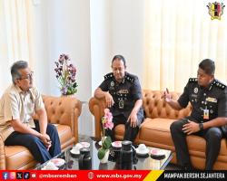 KUNJUNGAN HORMAT JABATAN PENJARA NEGERI SEMBILAN KE ATAS DATUK BANDAR MAJLIS BANDARAYA SEREMBAN