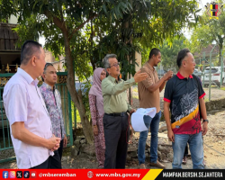 LAWATAN TURUN PADANG DATUK BANDAR KE TAMAN RASAH JAYA