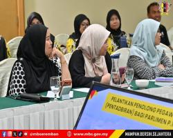 SESI TAKLIMAT PEGAWAI PENGURUS & PENOLONG PENGURUS PILIHANRAYA PARLIMEN SEREMBAN P.128 BERSAMA PEJABAT PILIHANRAYA NEGERI PERAK