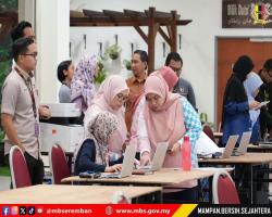 SESI SIMULASI SISTEM MySPR BAGI PENAMAAN CALON DAN PENJUMLAHAN RASMI UNDI PILIHAN RAYA UMUM DEWAN NEGERI (PRU DUN) NEGERI SEMBILAN KE-16 BAGI PARLIMEN P.128 SEREMBAN
