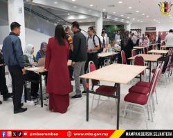 SESI SIMULASI SISTEM MySPR BAGI PENAMAAN CALON DAN PENJUMLAHAN RASMI UNDI PILIHAN RAYA UMUM DEWAN NEGERI (PRU DUN) NEGERI SEMBILAN KE-16 BAGI PARLIMEN P.128 SEREMBAN