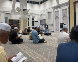 MAJLIS BACAAN YASIN SEMPENA ULANG TAHUN KE ENAM MAJLIS BANDARAYA SEREMBAN DI MASJID MUHAMMAD AL - FATEH, FOREST HEIGHTS