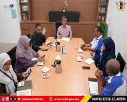 KUNJUNGAN HORMAT DARIPADA PERSATUAN KONTRAKTOR BUMIPUTERA KELAS F MALAYSIA CAWANGAN NEGERI SEMBILAN (PERKOBF)