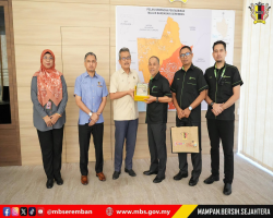 DATUK BANDAR MENERIMA KUNJUNGAN HORMAT DARIPADA LEMBAGA TABUNG HAJI 