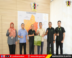 DATUK BANDAR MENERIMA KUNJUNGAN HORMAT DARIPADA LEMBAGA TABUNG HAJI 