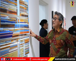 MAJLIS PERASMIAN PAMERAN SOLO A.N.T.A.R.A SAUDARA NORLISHAM SELAMAT