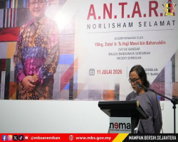 MAJLIS PERASMIAN PAMERAN SOLO A.N.T.A.R.A SAUDARA NORLISHAM SELAMAT