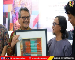 MAJLIS PERASMIAN PAMERAN SOLO A.N.T.A.R.A SAUDARA NORLISHAM SELAMAT