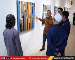 MAJLIS PERASMIAN PAMERAN SOLO A.N.T.A.R.A SAUDARA NORLISHAM SELAMAT