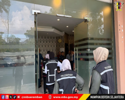 DATUK BANDAR SEREMBAN KETUAI OPERASI PEMERIKSAAN RUMAH URUT DAN RUMAH TUMPANGAN