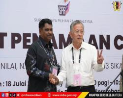 HARI PENAMAAN CALON PILIHAN RAYA DEWAN UNDANGAN NEGERI (DUN) NEGERI SEMBILAN KE-16 BAGI KAWASAN DI BAWAH SELIAAN P.128 PARLIMEN SEREMBAN