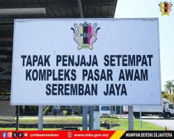DATUK BANDAR SANTUNI PARA PENIAGA TAMAN SEREMBAN JAYA