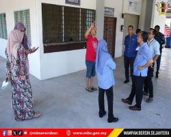 DATUK BANDAR SANTUNI PARA PENIAGA TAMAN SEREMBAN JAYA