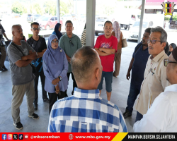 DATUK BANDAR SANTUNI PARA PENIAGA TAMAN SEREMBAN JAYA