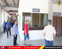 DATUK BANDAR SANTUNI PARA PENIAGA TAMAN SEREMBAN JAYA
