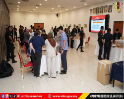 SESI SEMAKAN PETI UNDI BAGI UNDI AWAL PILIHAN RAYA DEWAN UNDANGAN NEGERI (DUN) NEGERI SEMBILAN KE-16 BAGI KAWASAN DI BAWAH P.128 PARLIMEN SEREMBAN