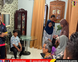 ZIARAH KASIH KE ATAS KELUARGA ALLAHYARHAM MUHAMMAD NUR KHAIRUZZAMAN