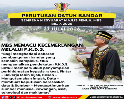 INTIPATI PERUTUSAN YBHG. DATUK BANDAR SEMASA MESYUARAT MAJLIS PENUH BIL.7/2026