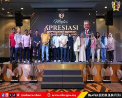 MAJLIS APRESIASI BAGI PETUGAS-PETUGAS PARLIMEN P-128 SEREMBAN BAGI PRU DUN NEGERI SEMBILAN KE-16 