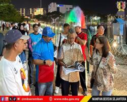 YB EXCO PELANCONGAN TINJAU SUASANA MALAM MINGGU DI BANDAR SEREMBA