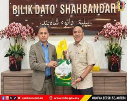 KUNJUNGAN HORMAT DELEGASI MAJLIS DAERAH KETEREH PERBANDARAN ISLAM KE MAJLIS BANDARAYA SEREMBAN