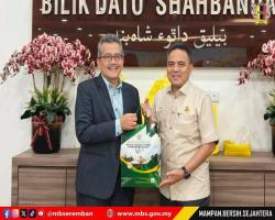 KUNJUNGAN HORMAT DELEGASI MAJLIS DAERAH KETEREH PERBANDARAN ISLAM KE MAJLIS BANDARAYA SEREMBAN