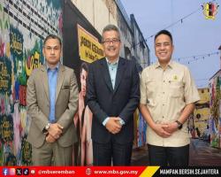KUNJUNGAN HORMAT DELEGASI MAJLIS DAERAH KETEREH PERBANDARAN ISLAM KE MAJLIS BANDARAYA SEREMBAN