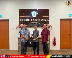 KUNJUNGAN DELEGASI IMT-GT KE MAJLIS BANDARAYA SEREMBAN