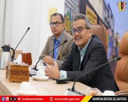 KUNJUNGAN HORMAT JABATAN PERIKANAN NEGERI SEMBILAN KE MBS